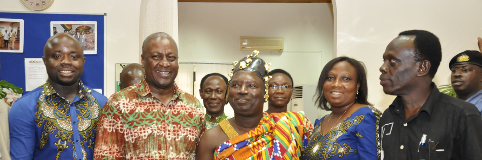 President John Dramani Mahama visits EDC a